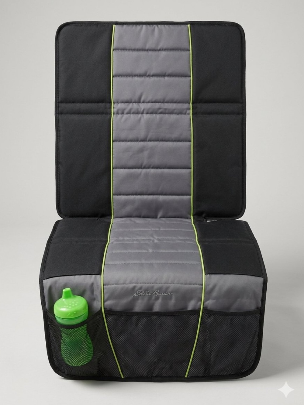 Eddie Bauer Padded Seat Protector, Use Under Car Seats Or On Its Own! Black/Grey